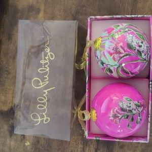 Lilly Pulitzer Christmas Tree Ornaments